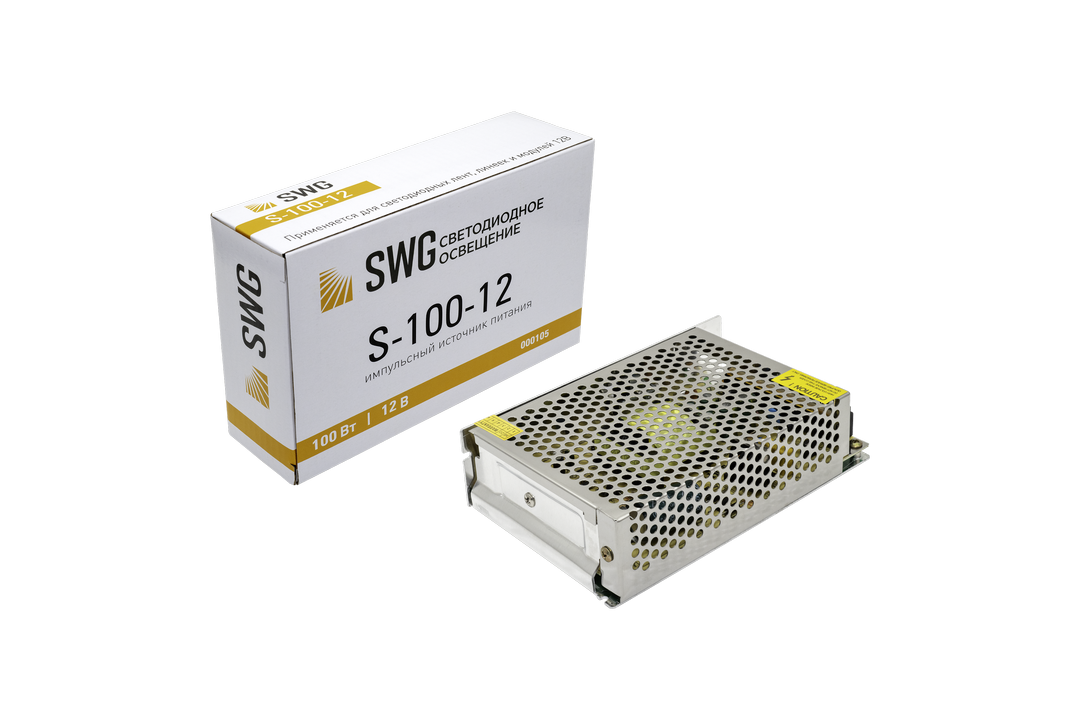 Блок питания сетка 100W IP20 12V