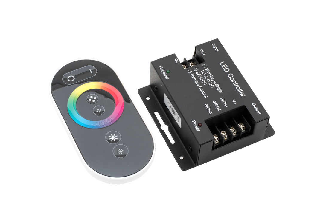 RGB-Контроллер Led controller touch DELUCE 24А 12/24V