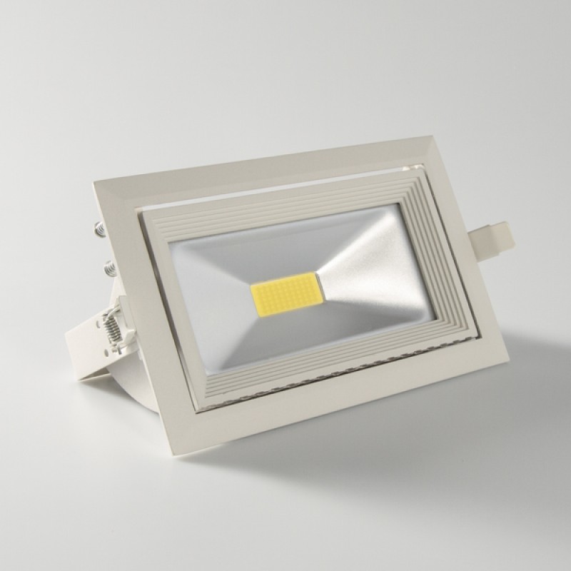 Светодиодный поворотный светильник FL-LED DLD 20W 4200K 1800Lm IP20 прямоугольный