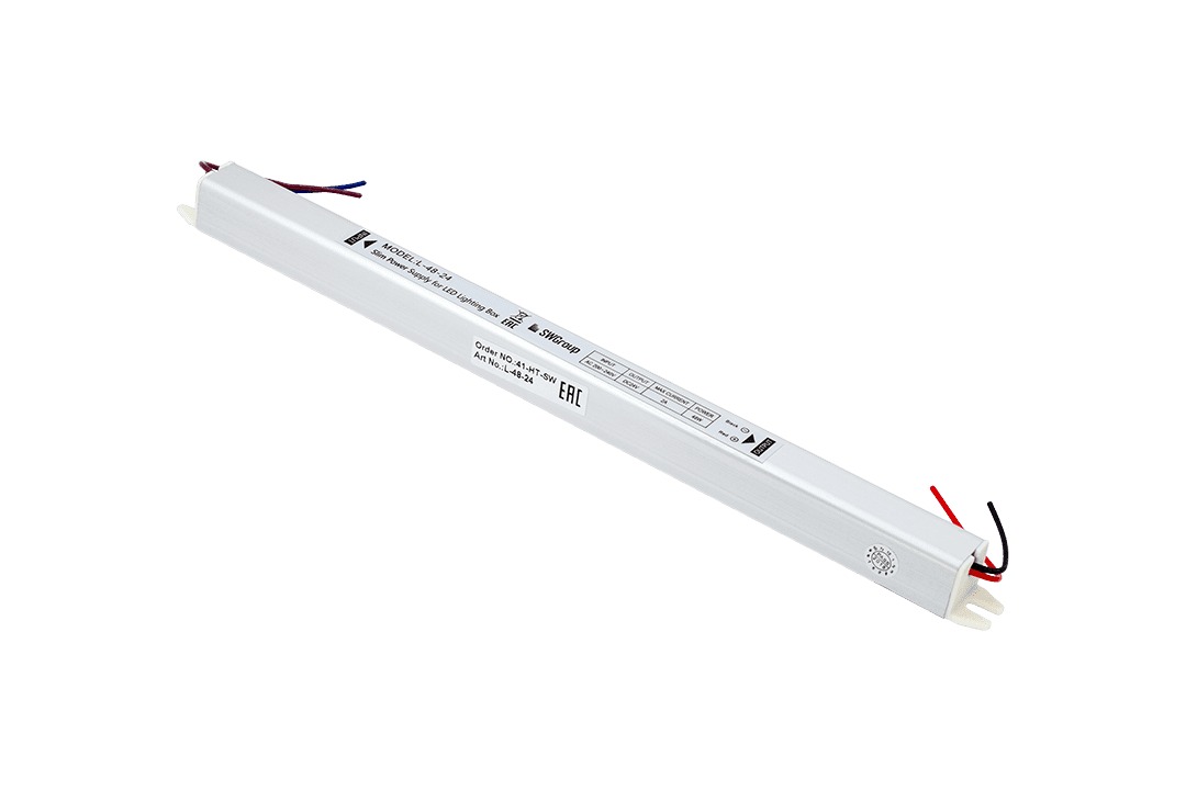 Блок питания сверхтонкий 48W IP20 24V