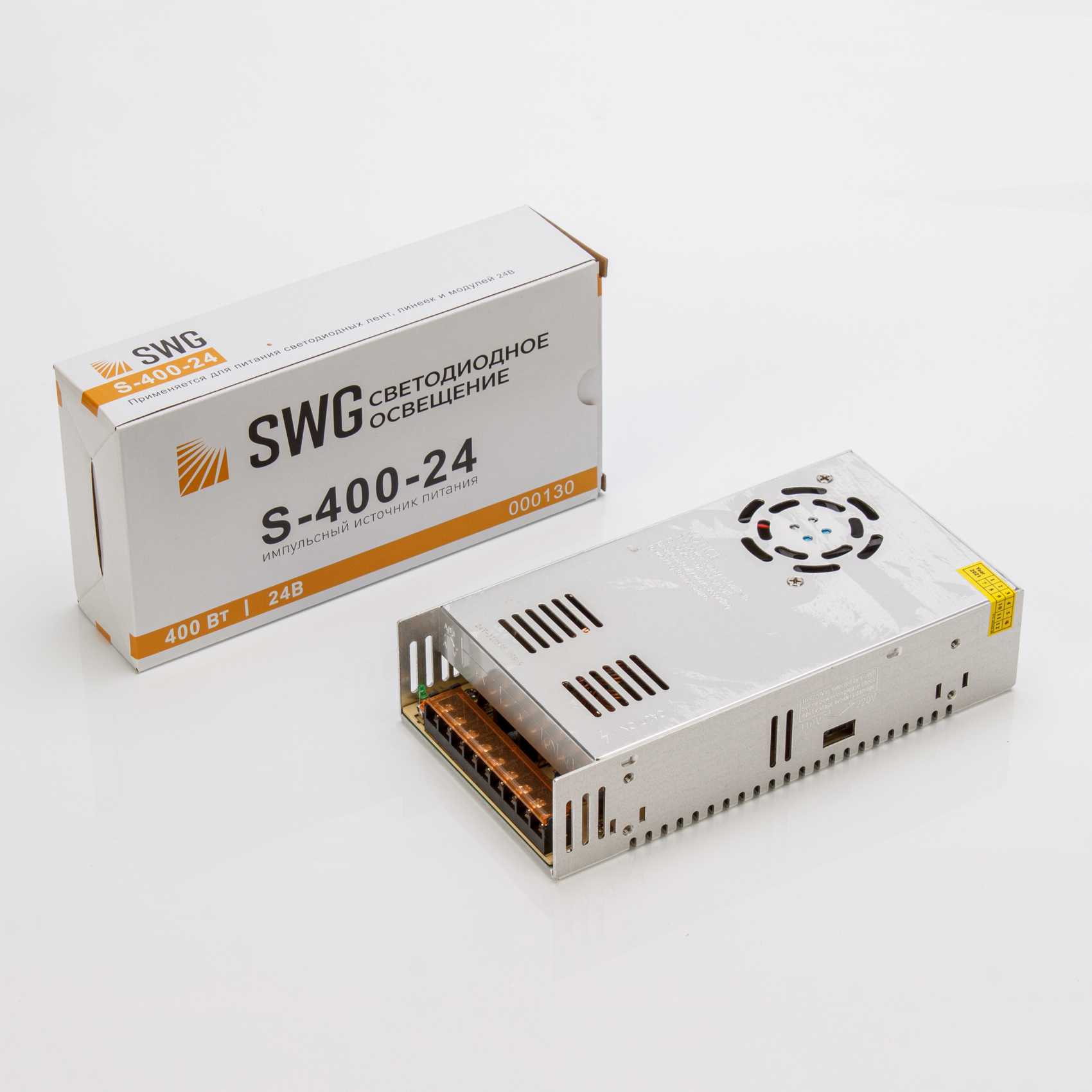 Блок питания сетка 400W IP20 24V