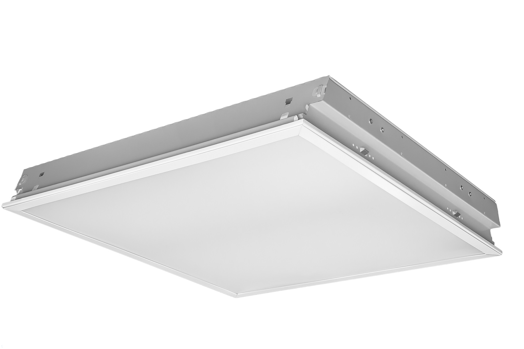 Светодиодный светильник CSVT OPERLUX-А 32 607х588х80 CRI80 3000 prisma IP20 белый c БАП на 1 час LUXDATOR
