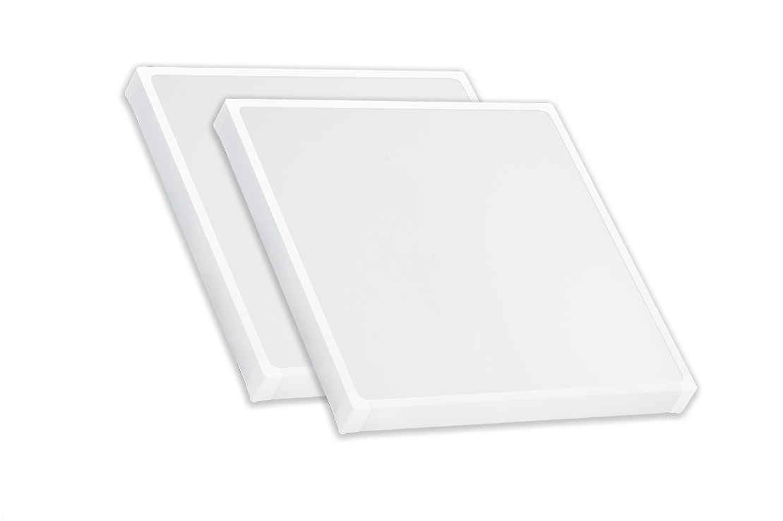 Светодиодный светильник CSVT HIGHTECH 50 595х595х40 CRI80 3000 opal-sand IP40 белый