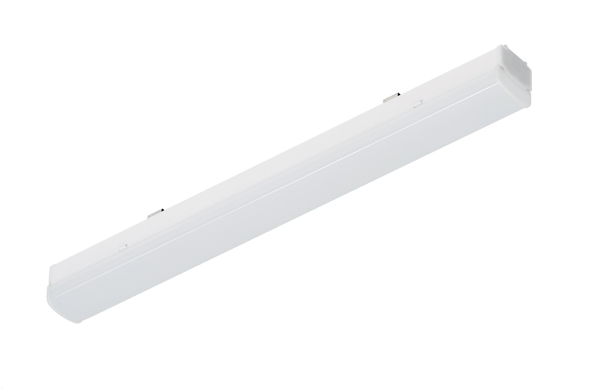 Светодиодный светильник CSVT VOLGA-PL-L 76 1720х70х100 CRI80 3000 milky IP40 белый со сквозной проводкой