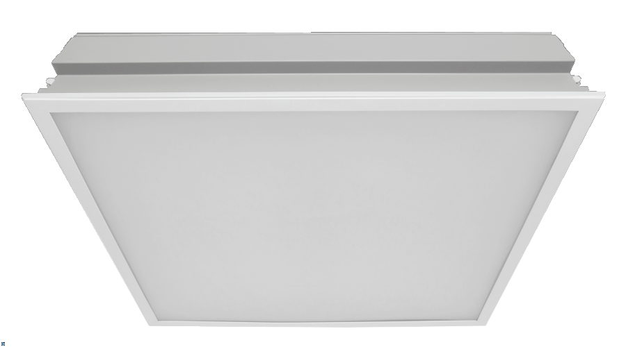 Светильник CSVT ЛПO 4хLED T8 620х620х80 opal-sand IP20 белый G13 без лампы с рамкой