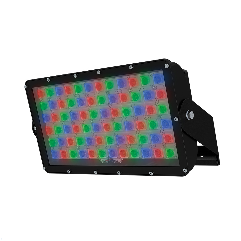 Прожектор 100 X RGB DMX 25°