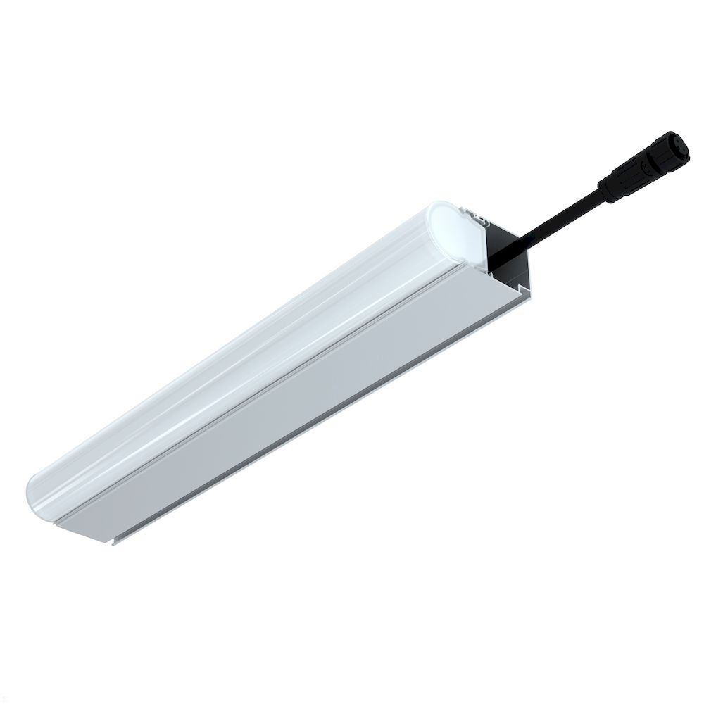 Модерн v2.0 3 345мм (9Вт/м) 48В DC CRI80 5000К Опал (Профиль, транзитное штепсельное соединение)