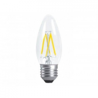 Светодиодная лампа FL-LED Filament C35 6W E27 3000K 600Lm