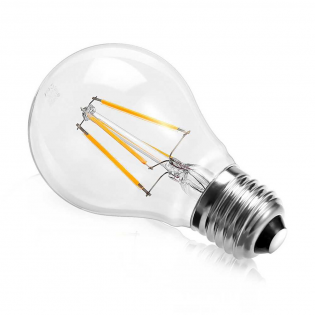 Светодиодная лампа FL-LED Filament A60 6W E27 3000K 600Lm